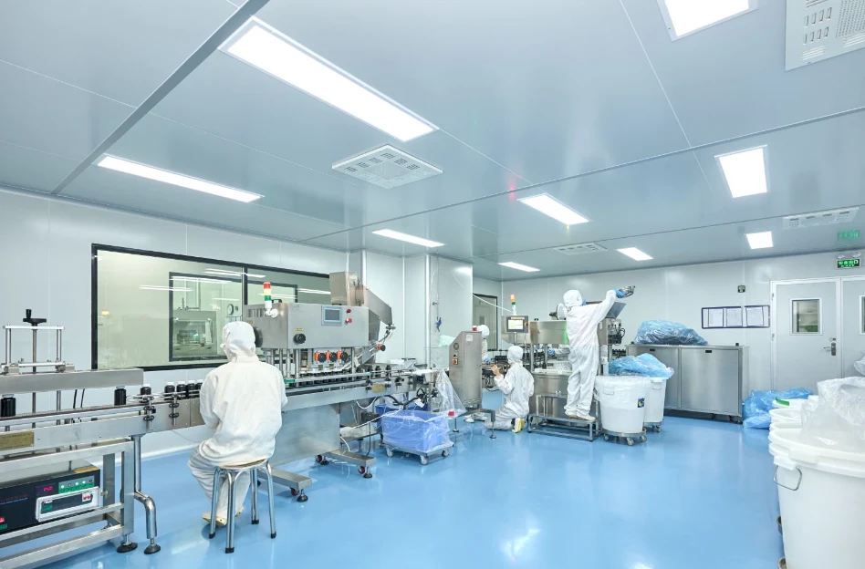 Cleanroom production floor